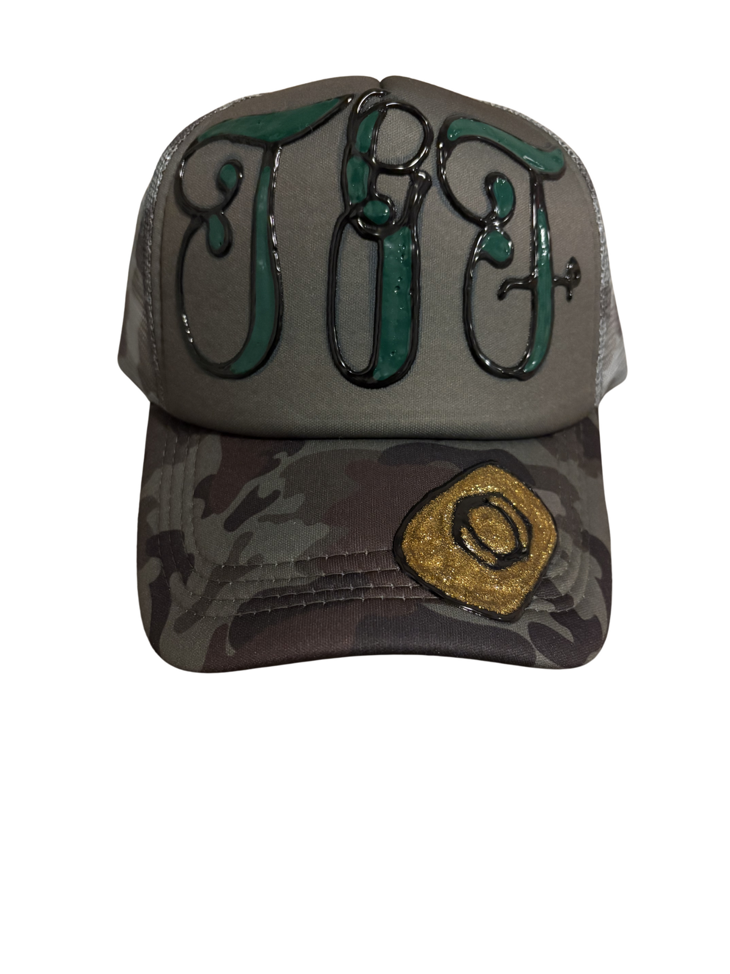 Camo trucker hat