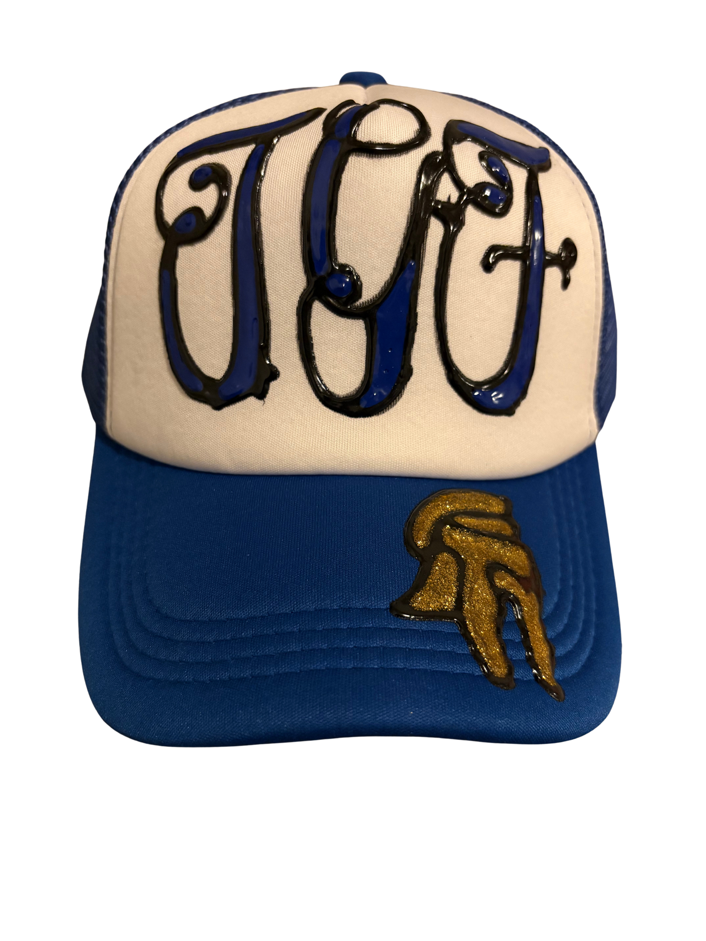 Dark blue trucker hat