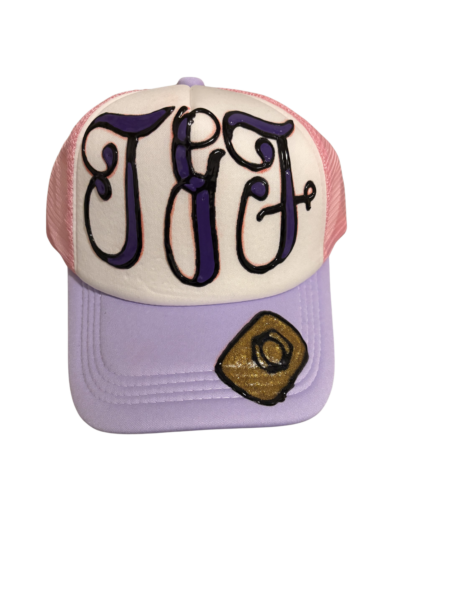 Three toned trucker hat