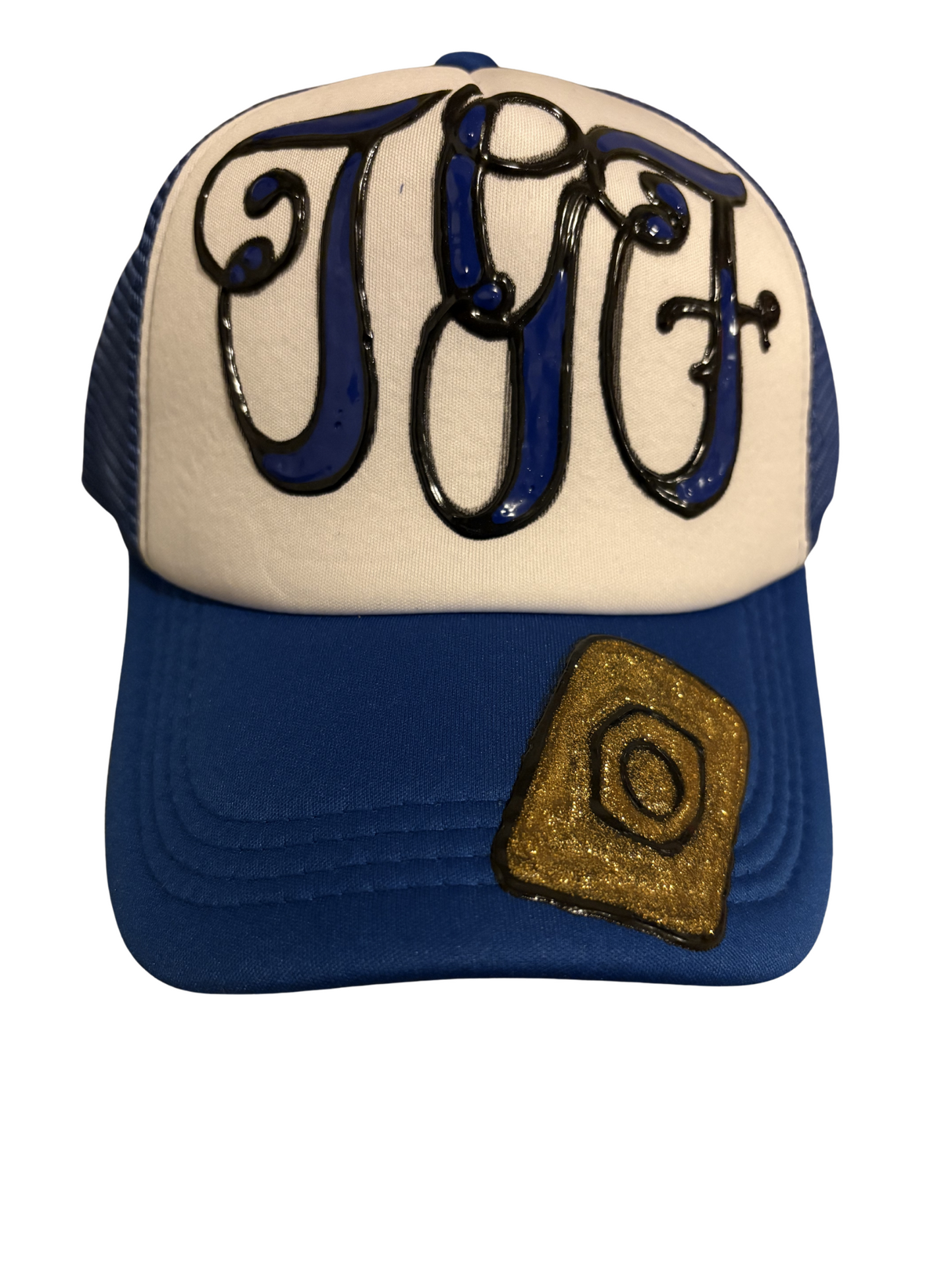 Dark blue trucker hat