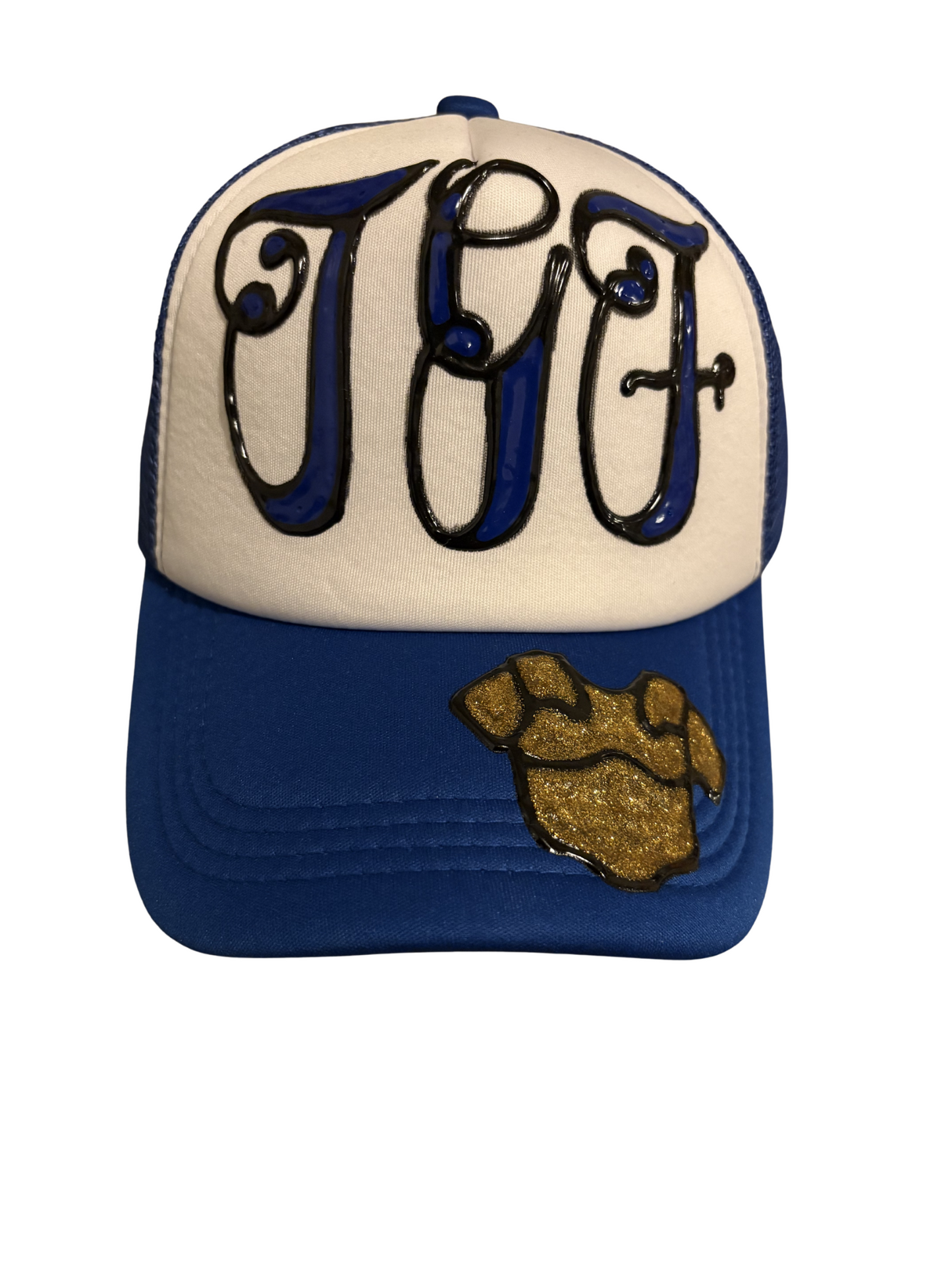 Dark blue trucker hat