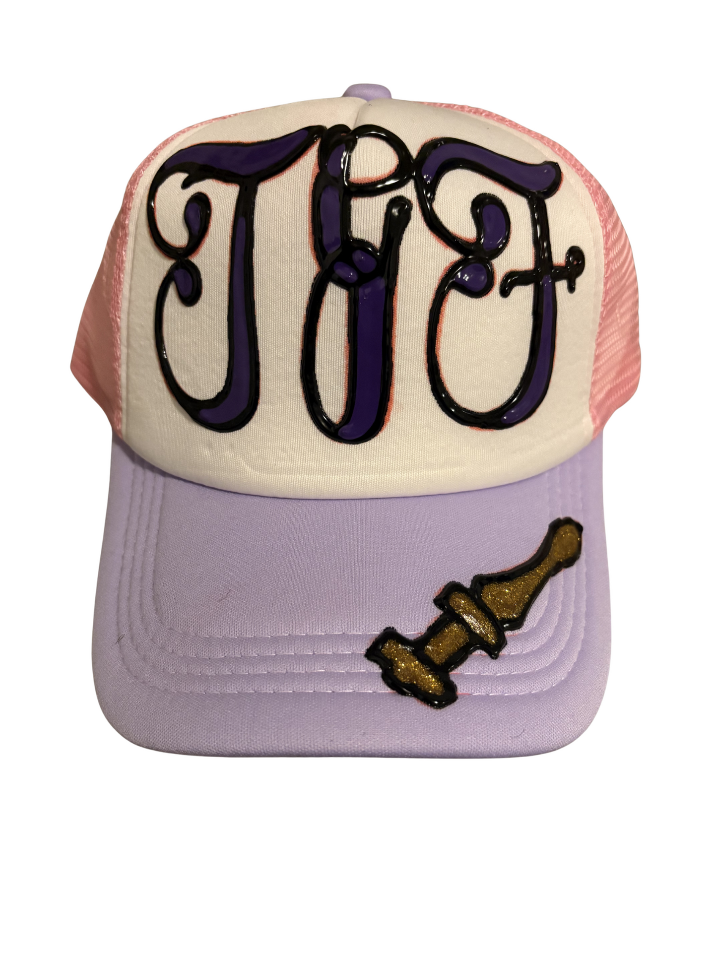 Three toned trucker hat